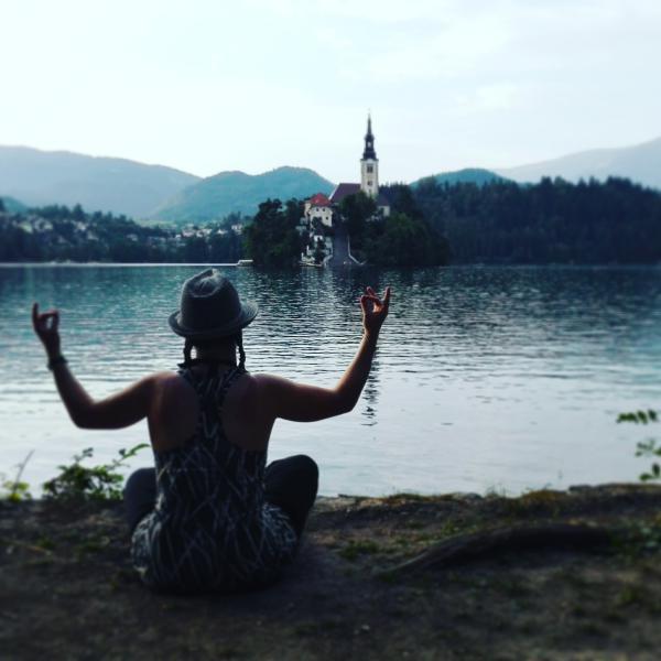 Damis en el Lago Bled (Eslovenia)