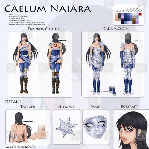2012 Naia Reference Sheet by Damis
