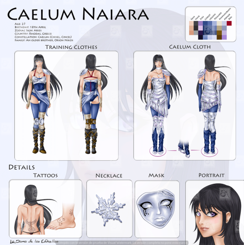2012 Naia Reference Sheet by Damis